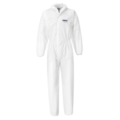 Portwest Microporeuze overall type 6/5 wit maat S