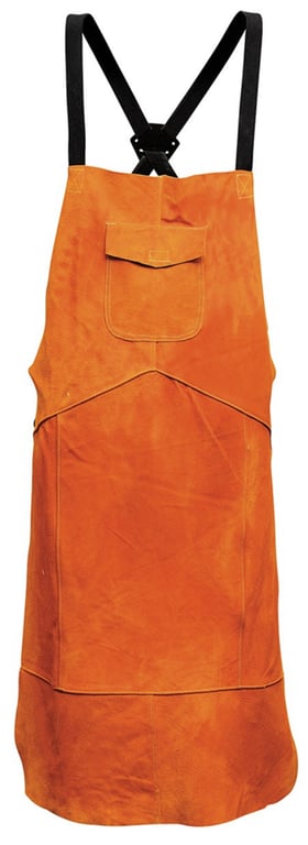 Portwest lasschort leer 91x58cm goudbruin