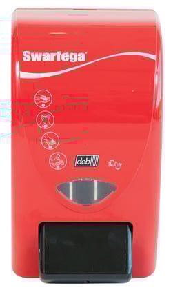 Swarfega 2000 handzeep dispenser 2ltr rood