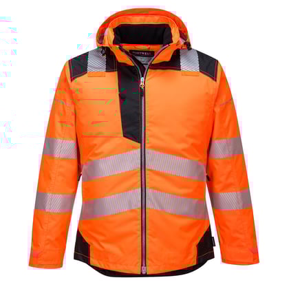 Portwest PW3 Hi-Vis winterjack oranje/zwart maat L
