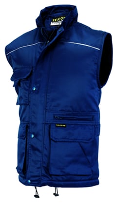 Tricorp bodywarmer blauw maat S 