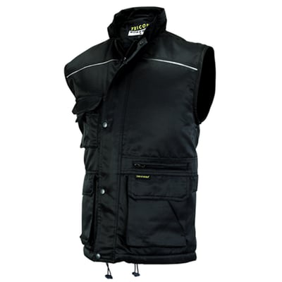 Tricorp Workwear bodywarmer  zwart maat 2XL
