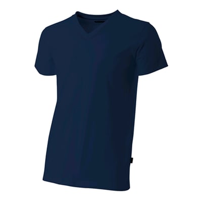 Tricorp t-shirt v-hals blauw maat XS 