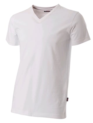 Tricorp Workwear t-shirt v-hals wit maat 2XL 
