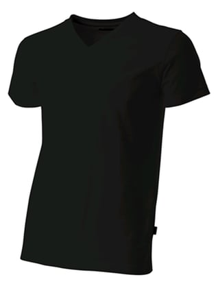 Tricorp Workwear t-shirt v-hals zwart maat 2XL 