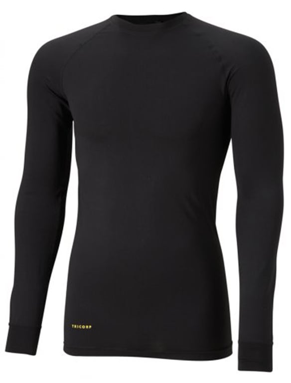 Tricorp Workwear thermoshirt zwart lange mouw