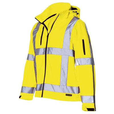 Tricorp soft shell jack RWS geel maat S 