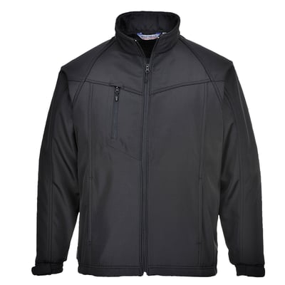 Portwest oregon softshell jas heren zwart maat S 