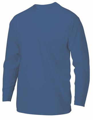 Tricorp Workwear t-shirt lange mouw korenblauw maat 5XL