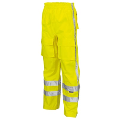 Tricorp Workwear regenbroek RWS geel maat S 