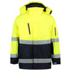 Tricorp Workwear parka bi-color  geel marine maat S