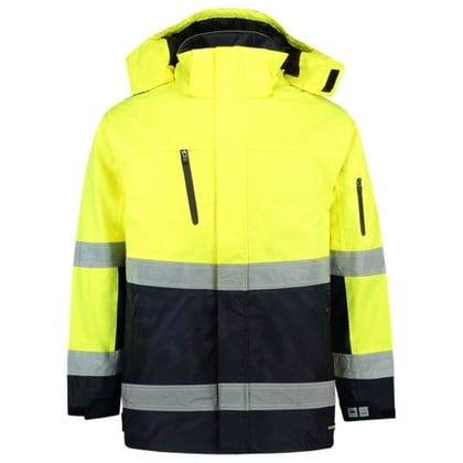 Tricorp Workwear parka bi-color geel marine maat S