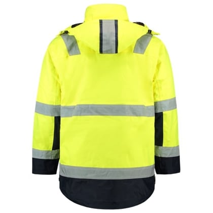 Tricorp Workwear parka bi-color geel marine maat S