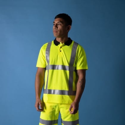 Tricorp Workwear Poloshirt RWS geel 3XL