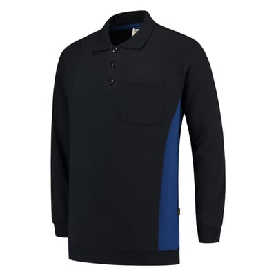 Tricorp Workwear  polosweater marine korenblauw maat XS