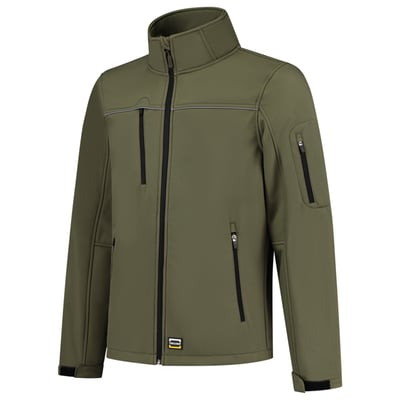 Tricorp Workwear Softshell jack legergroen maat XS