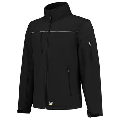 Tricorp Workwear softshell jack luxe zwart maat 2XS