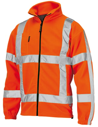 Tricorp RWS fleecejack windstopper oranje maat 2XL 