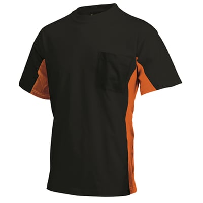 Tricorp Workwear t-shirt  zwart oranje maat 3XL