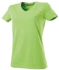 Tricorp Workwear dames t-shirt v-hals limegroen maat XS