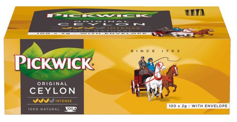 Pickwick finest thee ceylon classic 100x2gr