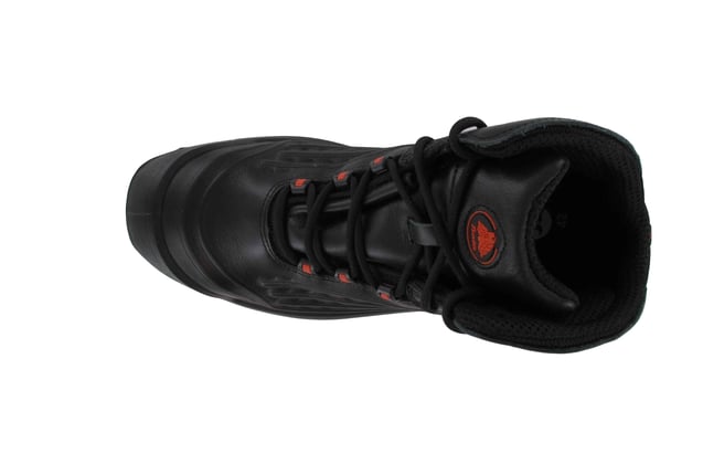 Bata Nova Vector S3 veiligheidsschoen hoog ESD met kruipneus zwart oranje