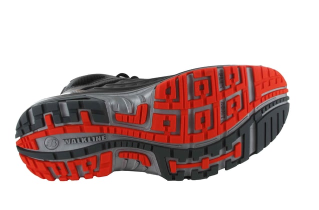 Bata Nova Vector S3 veiligheidsschoen hoog ESD met kruipneus zwart oranje