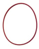 Klemsnoer rood 320mm t.b.v. was- en afvalverzamelaar