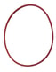 Klemsnoer rood 320mm t.b.v. was- en afvalverzamelaar