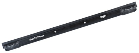 Unger ergotec Ninja aluminium rail 35cm soft rubber
