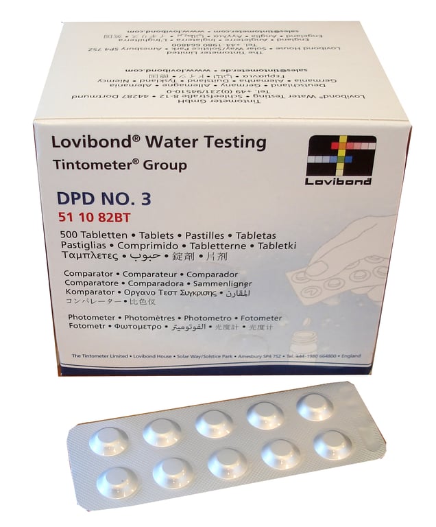 Dpd 3 tabletten doos 500 stuks