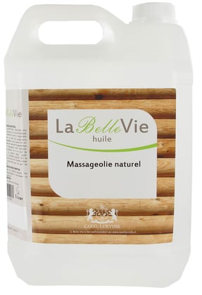 La Belle Vie massageolie naturel 5ltr