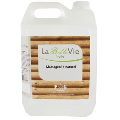 La Belle Vie massageolie naturel 5ltr 