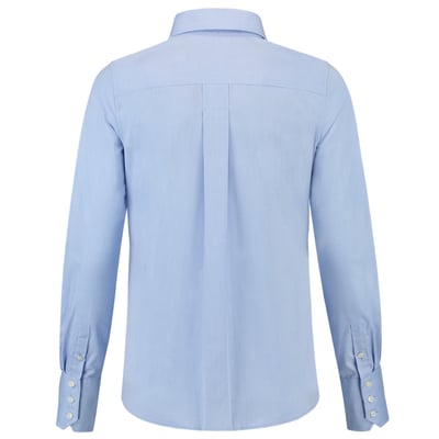 Tricorp Workwear dames blouse basic fit  blauw maat 36