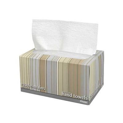 Kleenex ultra soft pop-up handdoeken interfold 1-lgs 18 dispensers x 70 doeken wit