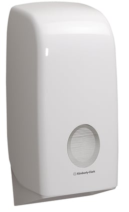 Aquarius toilettissue dispenser gevouwen wit