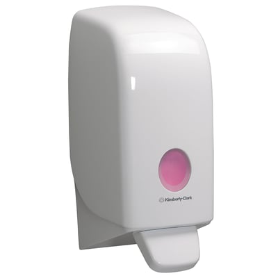 Aquarius zeepdispenser voor hand en foamvullingen wit 1ltr