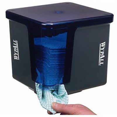 Wypall dispenser grijs voor gevouwen poetsdoeken