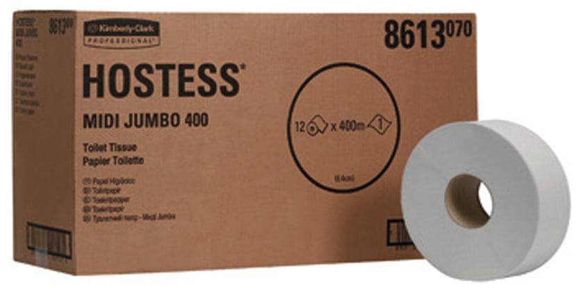 Hostess 400 Maxi Jumbo 1lgs toiletpapier 12x400m