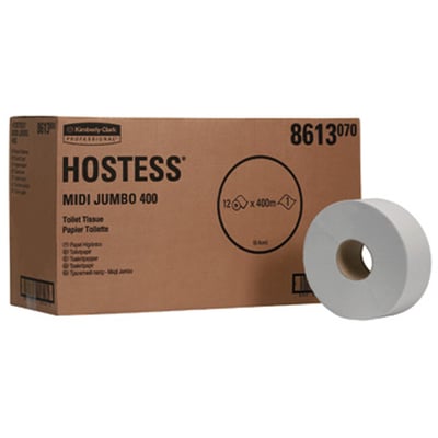 Hostess 400 Maxi Jumbo 1lgs toiletpapier 12x400m