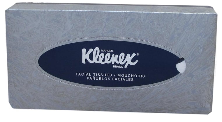 Kleenex® facial tissue 2-lgs dispenserdoosje 100st