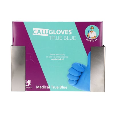CaluGuard handschoendispenser RVS voor 1 dispenser