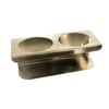CaluGuard bekerhouder RVS diameter 110mm voor 2 bekers