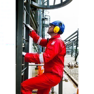 Portwest clip-on oorkappen geel