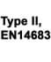 Type II, EN14683