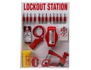 Brady Lockout Station 20-Lock Padlock Board 