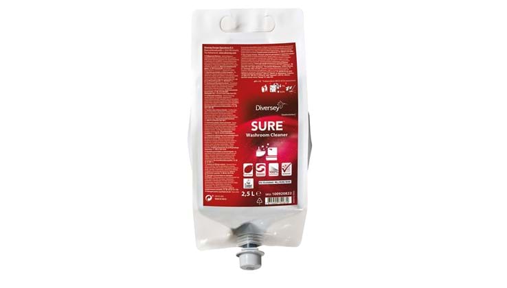 Sure Washroom Cleaner 2,5ltr voor QuattroSelect systeem
