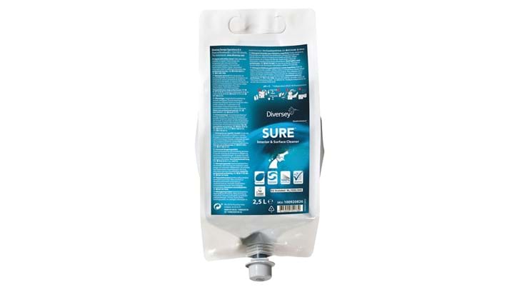 Sure Interior & Surface Cleaner 2,5ltr voor QuattroSelect systeem