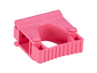 Vikan hygiënische Hi-Flex rubber klem roze