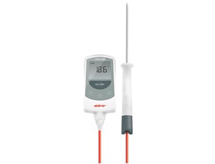 Ebro TFX410 thermometer met 60cm siliconen kabel, vaste voeler